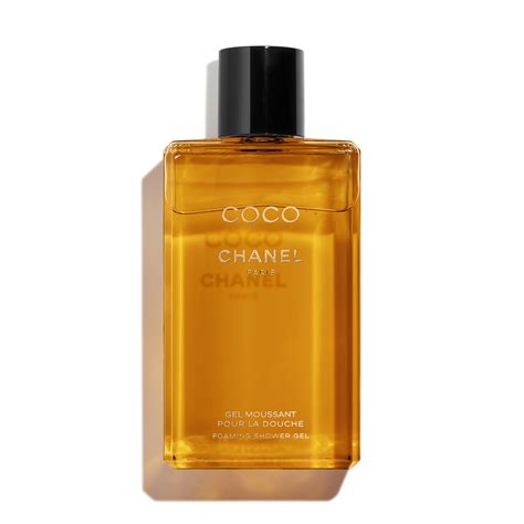 chanel coco foaming shower gel